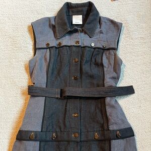 Acler Dark Blue Denim Dress
